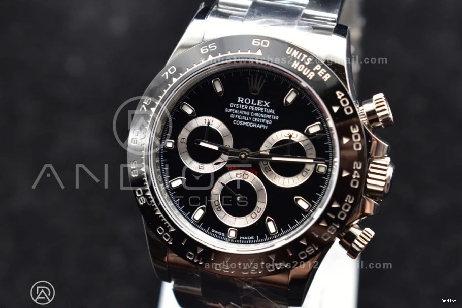 and Dial 1:1 SS Black APSF 904L Case Bracelet Best Edition SH4130 116500 Daytona 1106